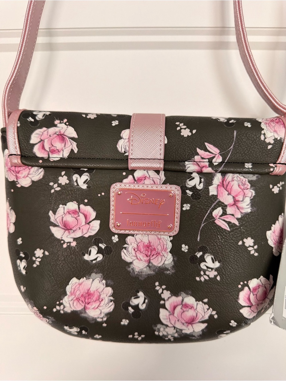 NWT Disney Loungefly Positively Minnie Saddle Bag - Picture 4 of 9